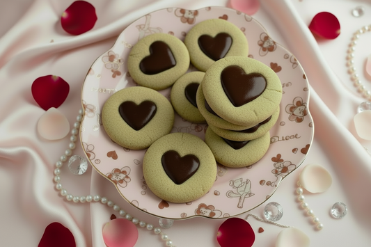 Strawberry Vanilla Nut Cookie